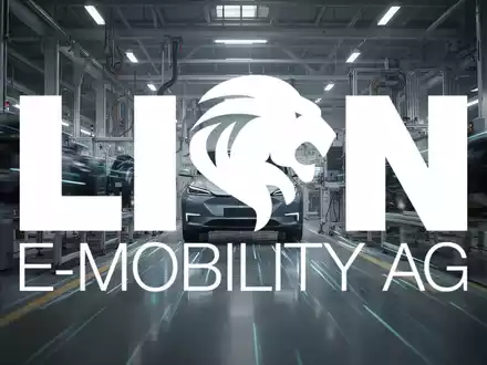 Eine abstrakte, atmosphärische Szene der E-Mobilitätsbranche mit einem angedeuteten Produktionsbereich und gedämpfter Stimmung. - Foto: über boerse-global.de