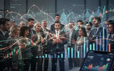 Abstrakte Darstellung der Finanzplanung, die digitale Konnektivität und komplexe Finanzdaten mit individuellen und öffentlichen Haushalten verbindet. - Foto: über boerse-global.de