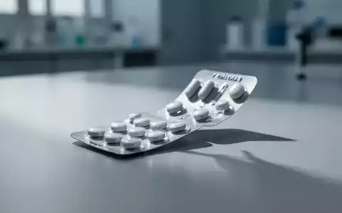 Ein teilweise leerer Blister mit Tabletten auf einer sterilen OberflĂ€che, der Knappheit und LieferengpĂ€sse symbolisiert. - Foto: ĂŒber boerse-global.de