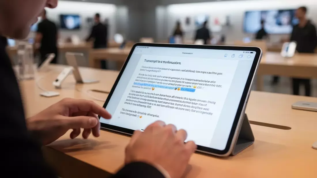 Apple testet KI-System „Live Notes“ für Gesprächsprotokolle in Stores