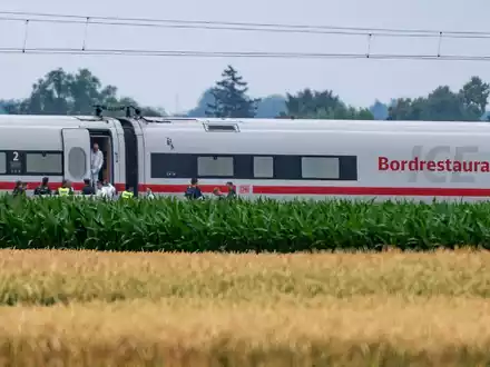 Ein Jahr nach dem Axtangriff in einem ICE in Niederbayern ist das Urteil gegen den Beschuldigten gesprochen worden. (Archivbild) - Foto: Armin Weigel/dpa