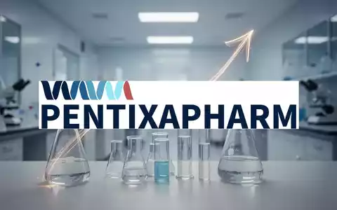Abstrakte, atmosphärische Darstellung des Pharmasektors mit minimalistischen Laborgeräten und einem sanften Lichtpfad. - Foto: über boerse-global.de