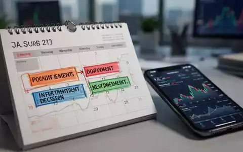 Kalenderseite mit zwei markierten Terminen am selben Tag, daneben ein Smartphone mit Finanzcharts, symbolisiert wichtige Termine für kleinere Unternehmen. - Foto: über boerse-global.de