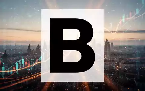Abstrakte Darstellung der europäischen Technologie und des Marktes, mit dynamischen Lichtspuren über einer Stadtlandschaft bei Sonnenaufgang. - Foto: über boerse-global.de