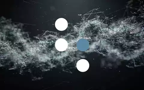Abstrakte Darstellung von Quantencomputing mit leuchtenden Linien und Knoten, die komplexe Netzwerke bilden, vor einem dunklen Hintergrund. Die Stimmung ist unsicher und volatil. - Foto: über boerse-global.de
