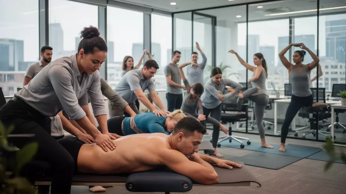 Wellness am Arbeitsplatz: Trends und neue Angebote 2026