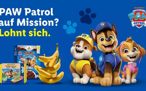 Lidl setzt neue Maßstäbe im Kindermarketing: PAW Patrol® Kooperation ausschließlich für Eigenmarkenprodukte nach WHO-Nährwertkriterien - Foto: presseportal.de
