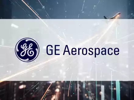 Abstrakte Darstellung der Luft- und Raumfahrtindustrie mit dynamischen Lichtspuren, die Wachstum und Erfolg symbolisieren. - Foto: über boerse-global.de