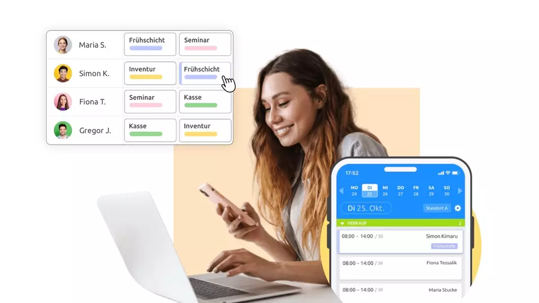 Aplano vereint digitale Dienstplanung und Zeiterfassung in einer Software - Bild: presseportal.de