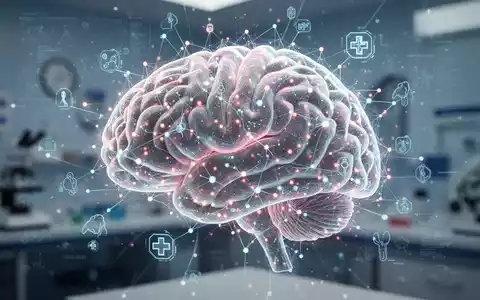 Eine futuristische Darstellung eines Gehirns mit leuchtenden neuronalen Verbindungen und digitalen Datenpunkten, die technologische Innovationen symbolisieren. - Foto: über boerse-global.de