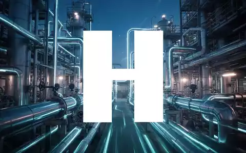 Abstrakte Szene industrieller Chemieanlagen mit leuchtenden Rohren und Maschinen, die Innovation und Wachstum symbolisiert. - Foto: über boerse-global.de