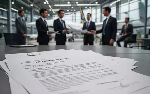 Ein detailliertes Nahaufnahme eines juristischen Dokuments oder Vertrags, mit unscharfen Büromitarbeitern im Hintergrund. - Foto: über boerse-global.de