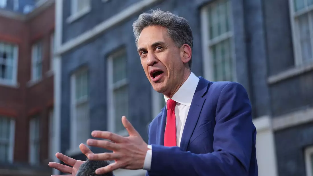 Ed Miliband ist neuer Außenminister. - Bild: Yui Mok/PA Wire/dpa