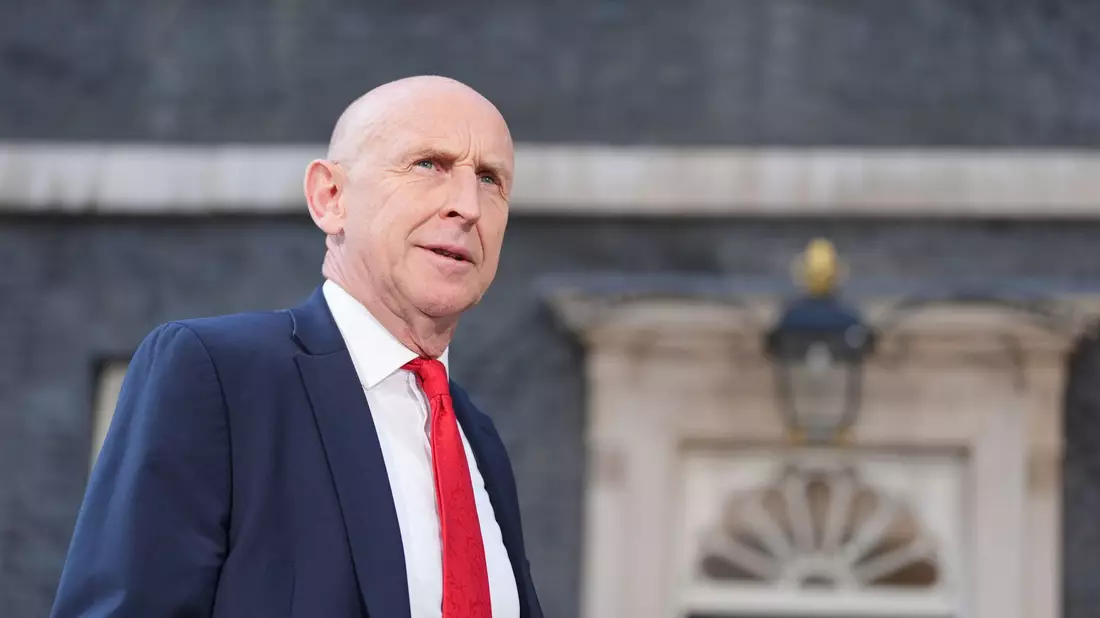 Der ehemalige Verteidigungsminister John Healey ist nun Finanzminister. - Bild: Yui Mok/PA Wire/dpa