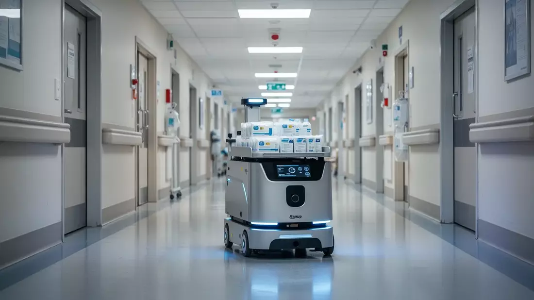 Klinik-Roboter: Milliardenmarkt für fahrerlose Transportsysteme wächst rasant