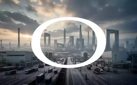 Eine weite, moderne Industrielandschaft unter dramatischem Himmel, die große Aufträge und globale Logistik symbolisiert. - Foto: über boerse-global.de