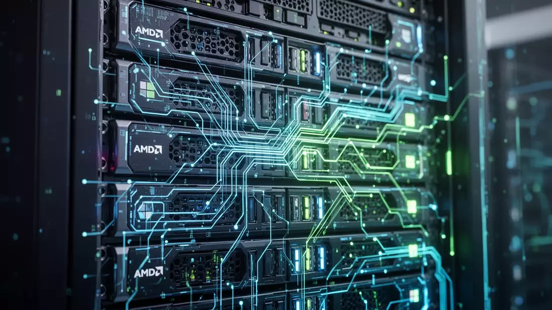AMD Helios: Erster KI-Supercomputer im Rack-Format startet mit Microsoft