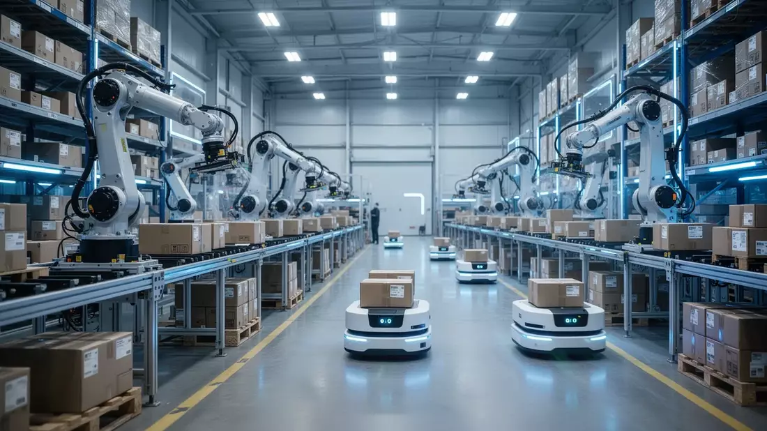 KI-Roboter erobern Logistik, Fabriken und Zustellung