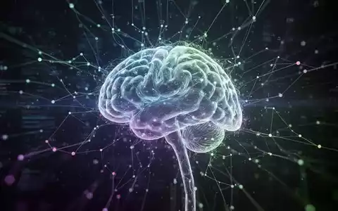 Eine stilisierte, leuchtende Darstellung eines neuronalen Netzes oder einer Datenvisualisierung, die KI und Big Data darstellt. - Foto: über boerse-global.de