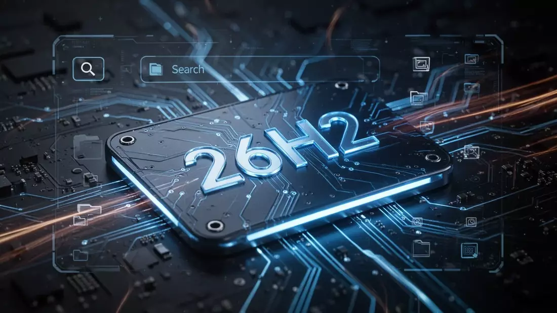Windows 11 26H2: Wartungsupdate mit radikaler Such-Revolution