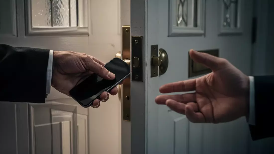 NRW-Polizei fahndet nach Trickdieb: Smartphone an Haustür gestohlen