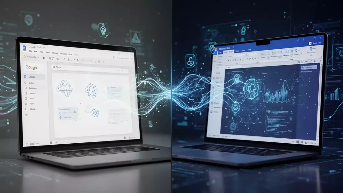 KI-Integration bei Google und Microsoft: Neue Funktionen und Marktdaten