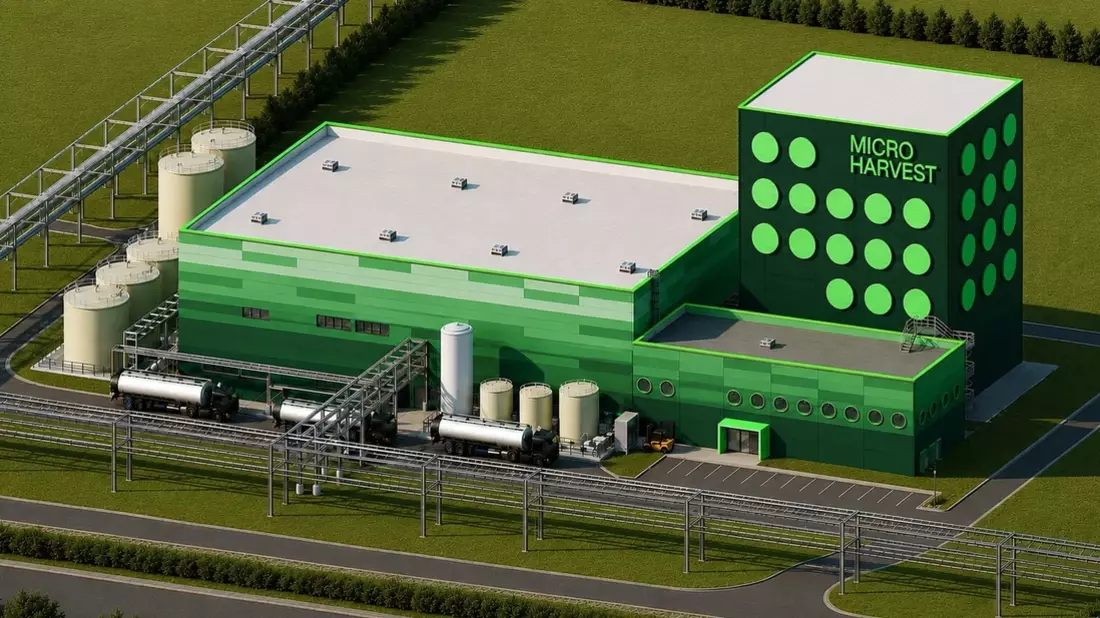 Chemiepark Leuna: Drees & Sommer begleitet MicroHarvest beim Bau des ersten industriellen Werks für mikrobielles Protein in Europa - Bild: presseportal.de
