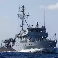 Minenjagdboot Homburg läuft zum NATO-Einsatz aus - Foto: presseportal.de