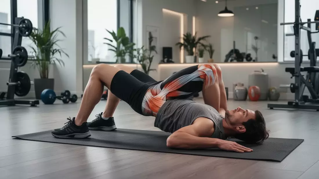 Rumpfkraft-Test: Glute Bridge zeigt Fitness im Alter an