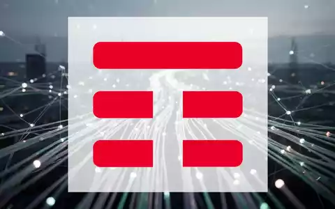 Ein Netzwerk aus leuchtenden Glasfaserkabeln, die sich in einen verschwommenen Horizont erstrecken, symbolisiert Konnektivität und Infrastruktur. - Foto: über boerse-global.de