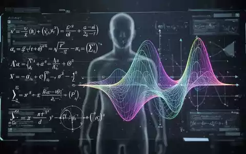 KI-Oberfläche mit komplexen mathematischen Gleichungen und einem 3D-Graphen, die ein von KI gelöstes Problem symbolisiert. - Foto: über boerse-global.de