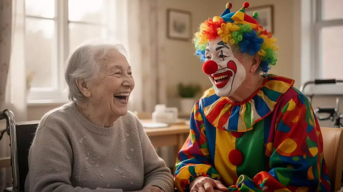Pflegeforschung: Clown-Besuche heben Stimmung und Schlafqualität