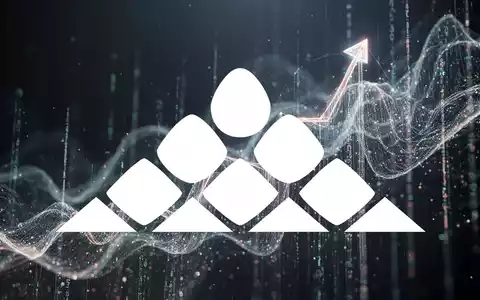 Abstrakte Lichtmuster, die künstliche Intelligenz und Datenfluss darstellen, mit einem subtilen Aufwärtstrend, der Wachstum im Technologiesektor symbolisiert. - Foto: über boerse-global.de