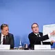 Bundesinnenminister Alexander Dobrindt (r.) und BKA-Chef Holger Münch präsentieren aktuelle Zahlen zu sexuellem Missbrauch von Kindern und Jugendlichen.   - Bild: Sebastian Gollnow/dpa