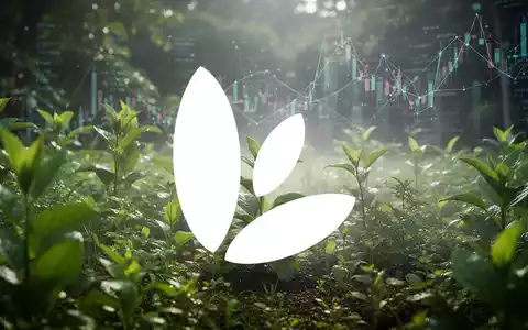 Ein üppiger, grüner Garten mit einem Hauch von Nebel, der Wachstum und Natur symbolisiert. Im Hintergrund sind abstrakte Finanzdatenpunkte zu sehen. - Foto: über boerse-global.de