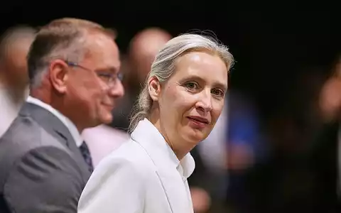 Tino Chrupalla und Alice Weidel (Archiv) - Foto: via dts Nachrichtenagentur