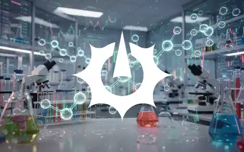Abstrakte Biotechnologie-Szene mit leuchtenden molekularen Strukturen und subtilen Daten-Overlays, symbolisiert Wachstum und Innovation. - Foto: über boerse-global.de