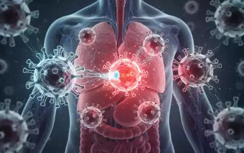 Nahaufnahme von stilisierten CAR-T-Zellen, die mit Lupus-Zellen interagieren, umgeben von einem abstrakten Hintergrund, der medizinische Forschung darstellt. - Foto: über boerse-global.de