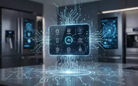 Modernes Smart-Home-Interface mit KI-Visualisierungen in einer professionellen technologischen Umgebung. - Foto: über boerse-global.de