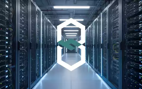 Moderne Rechenzentrums-Infrastruktur mit Server-Racks in einem professionellen, technologischen Umfeld. - Foto: über boerse-global.de