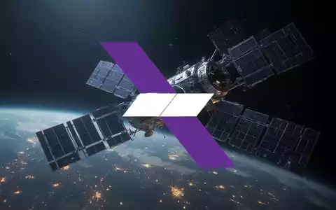 Ein futuristischer Satellit im Weltraum vor der Erde, symbolisch für die Raumfahrtindustrie. - Foto: über boerse-global.de