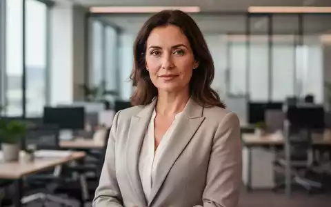 Eine selbstbewusste Frau in einem modernen Bürokontext bei natürlichem Licht, Fokus auf Professionalität und Gesundheit. - Foto: über boerse-global.de