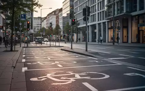 Parkbuchten an einer städtischen Straße bei Tageslicht. - Foto: über boerse-global.de