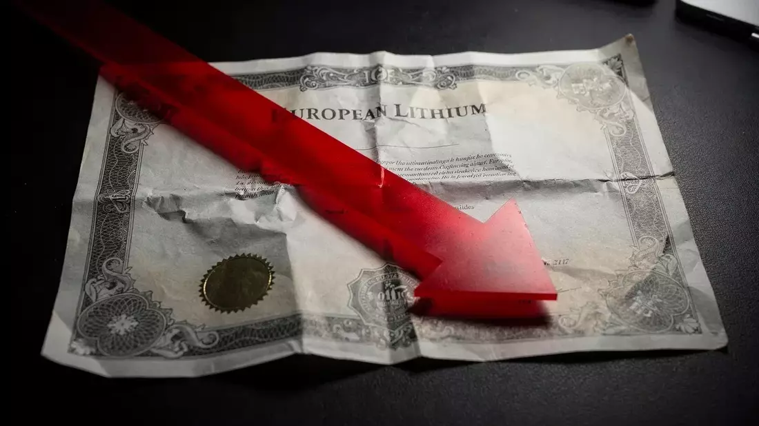 European Lithium se hunde un 34% por cambios en el pago de la fusión con Critical Metals