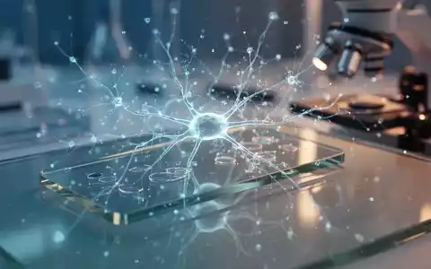 Abstrakte digitale Darstellung eines neuronalen Netzwerks in einem modernen medizinischen Labor zur Demenzfrüherkennung. - Foto: über boerse-global.de