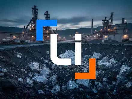 Abstrakte Darstellung eines Rohstoff-Minenbetriebs bei Dämmerung als Symbol für den volatilen Bergbausektor. - Foto: über boerse-global.de
