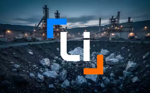 Abstrakte Darstellung eines Rohstoff-Minenbetriebs bei Dämmerung als Symbol für den volatilen Bergbausektor. - Foto: über boerse-global.de