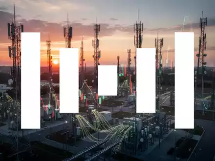 Moderne Telekommunikationsinfrastruktur bei Sonnenuntergang als Symbol für den Mobilfunksektor. - Foto: über boerse-global.de