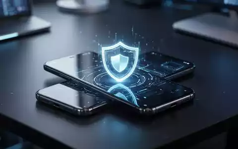 Ein modernes Smartphone mit einem Sicherheitssymbol auf dem Display, das den Schutz durch Intrusion Logging symbolisiert. - Foto: über boerse-global.de