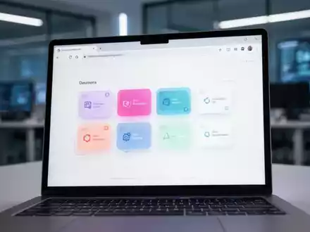 Moderner Laptop-Bildschirm mit Webbrowser und farbcodierten Tab-Containern für mehr Privatsphäre und Organisation. - Foto: über boerse-global.de